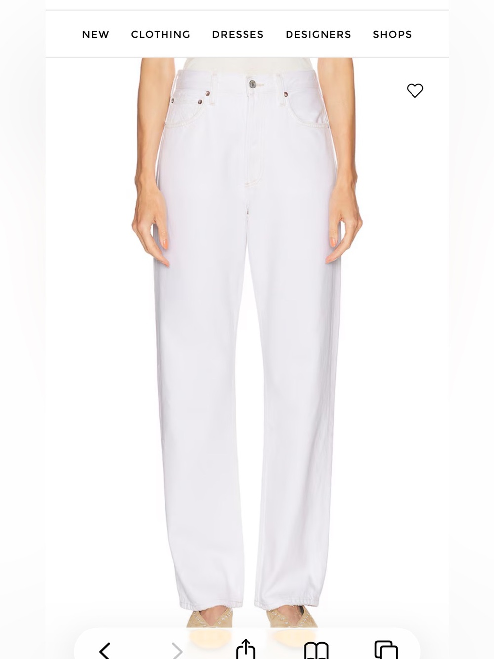 Agolde Kelly Straight Leg Jean